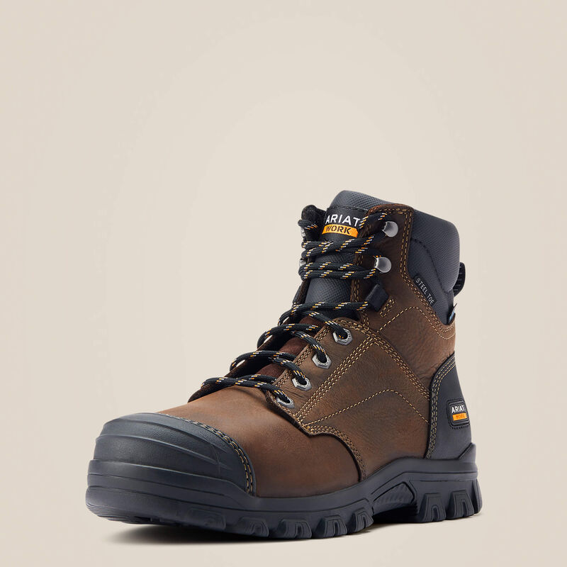 Ariat Complete The Look Treadfast 6" Waterproof Steel Toe Work Boot