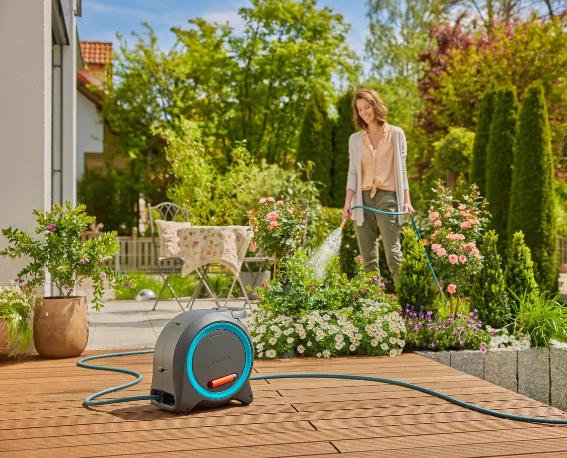GARDENA Dual Hose Box with 25m Hose