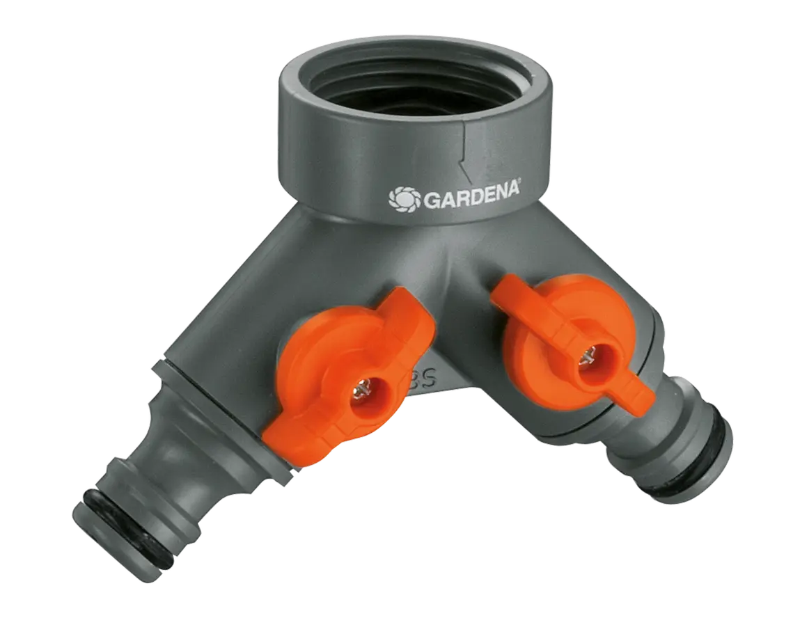 GARDENA Twin Tap Connector 26.5 mm (G 3/4")