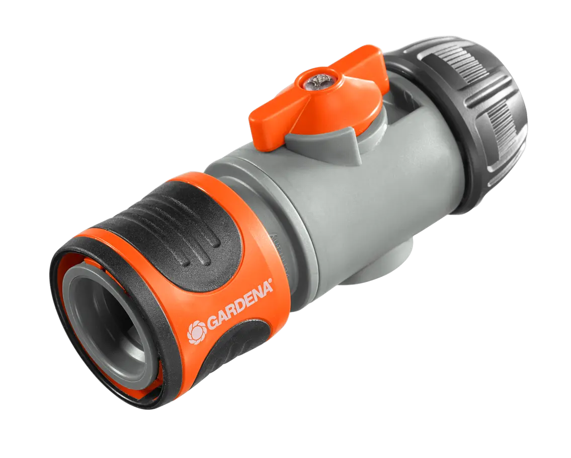 GARDENA Hose Connector with Control Valve