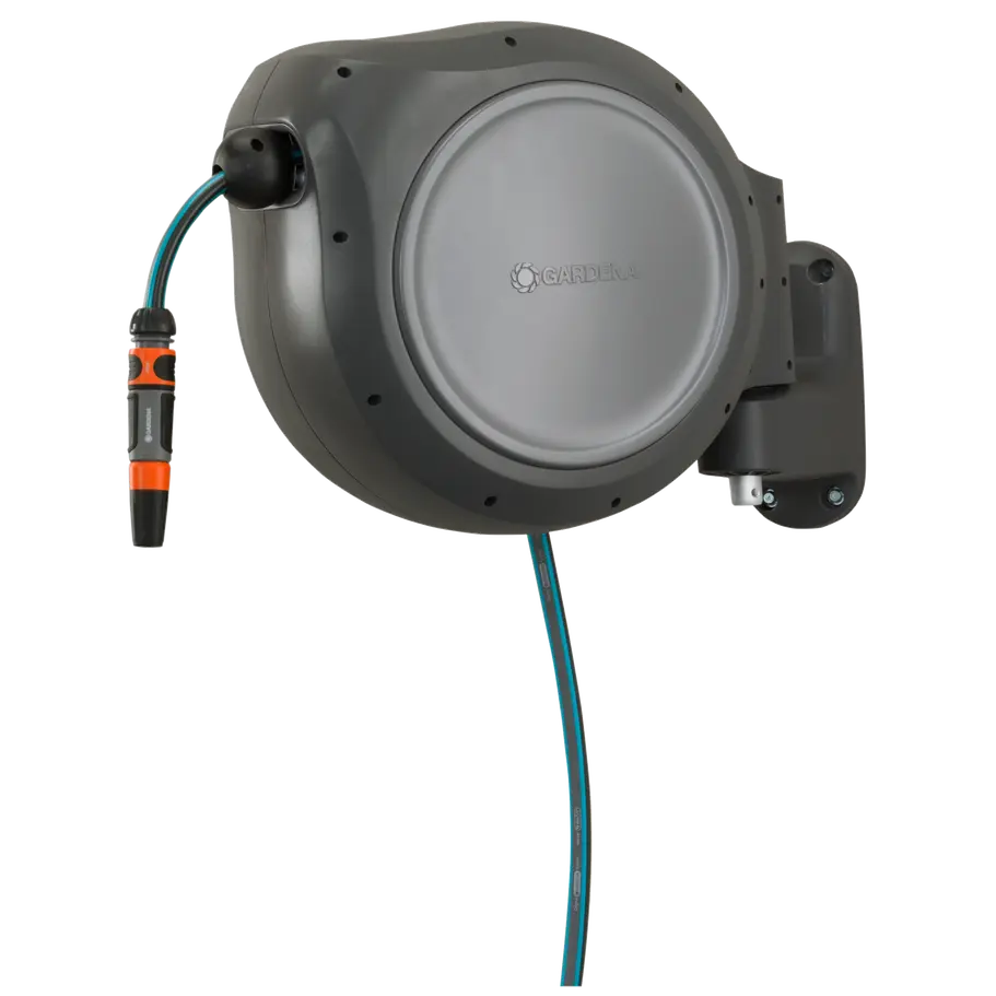 GARDENA Wall-Mounted Retractable Hose Reel automatic 30 m