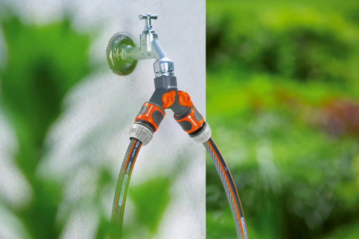 GARDENA Twin Tap Connector 26.5 mm (G 3/4")