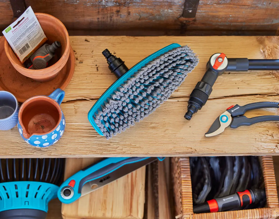 GARDENA Cleansystem Handle Brush soft