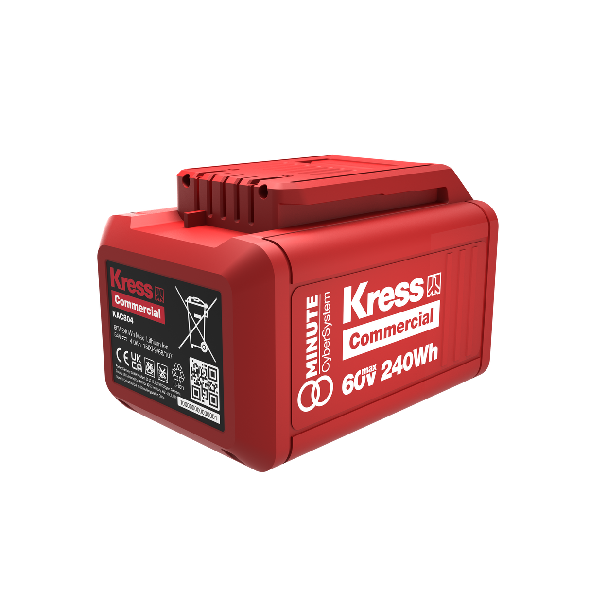 KAC804 Kress Commercial 60 V 240 Wh 8-minute CyberPack Battery