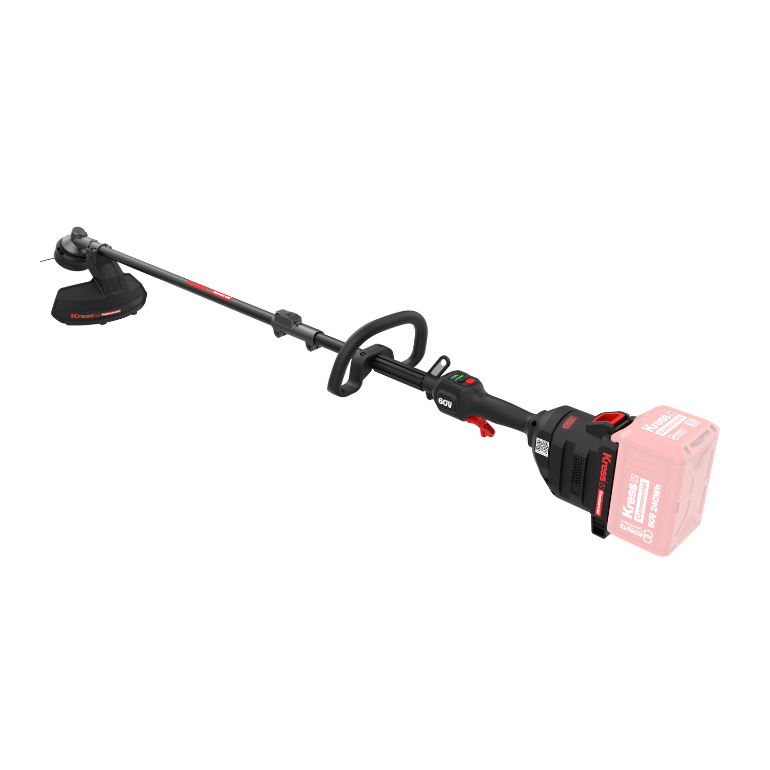 KC120.9 Kress Commercial 60 V 42cm Multi-attachment Line Trimmer - Tool Only