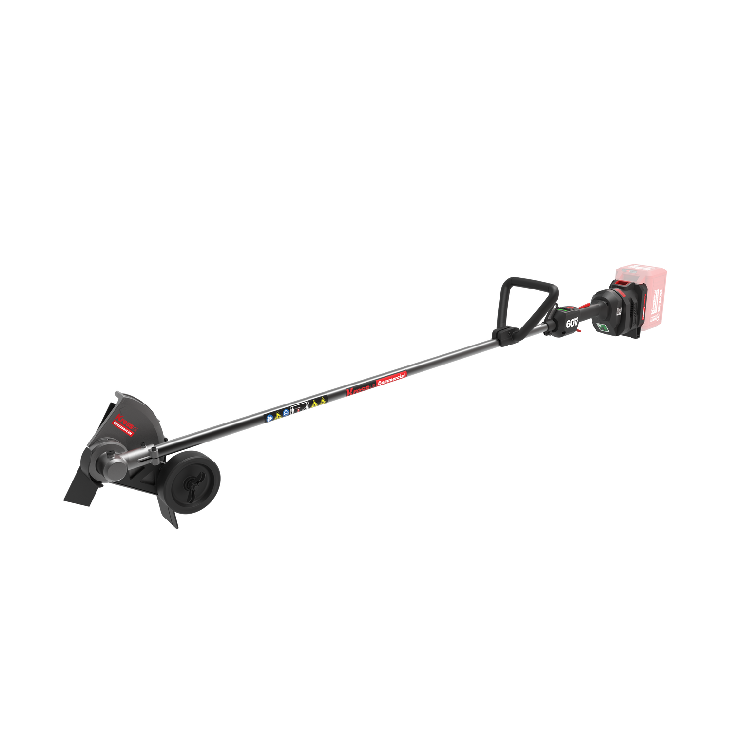KC150.9 Kress Commercial 60 V 20cm Straight Shaft Edger - Tool Only