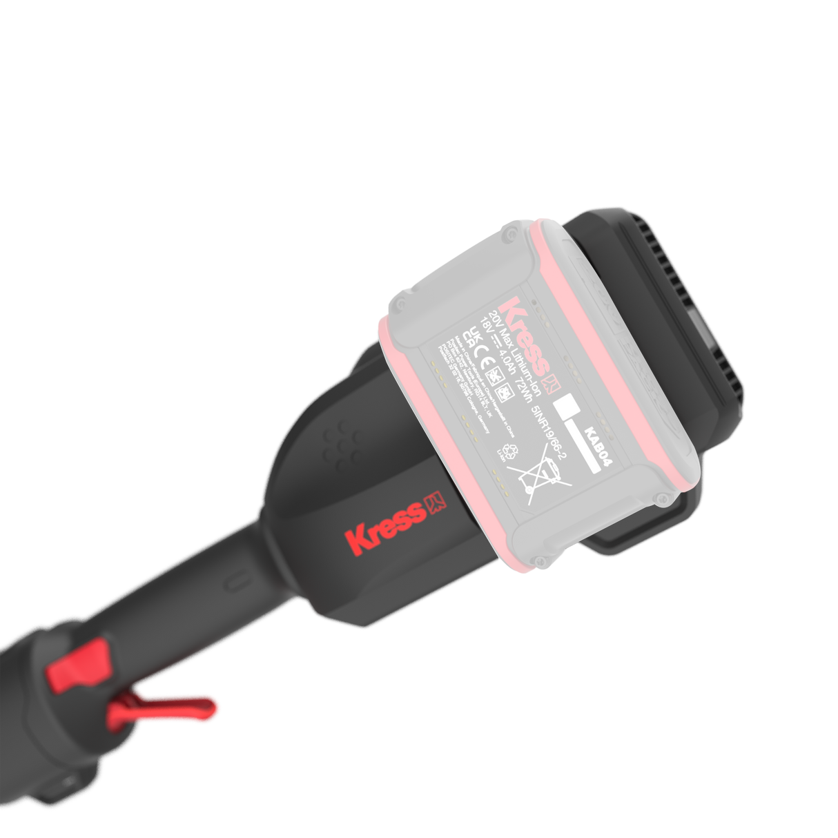 KG154E.9 Kress 40 V 38cm Brushless Grass Trimmer — Tool Only