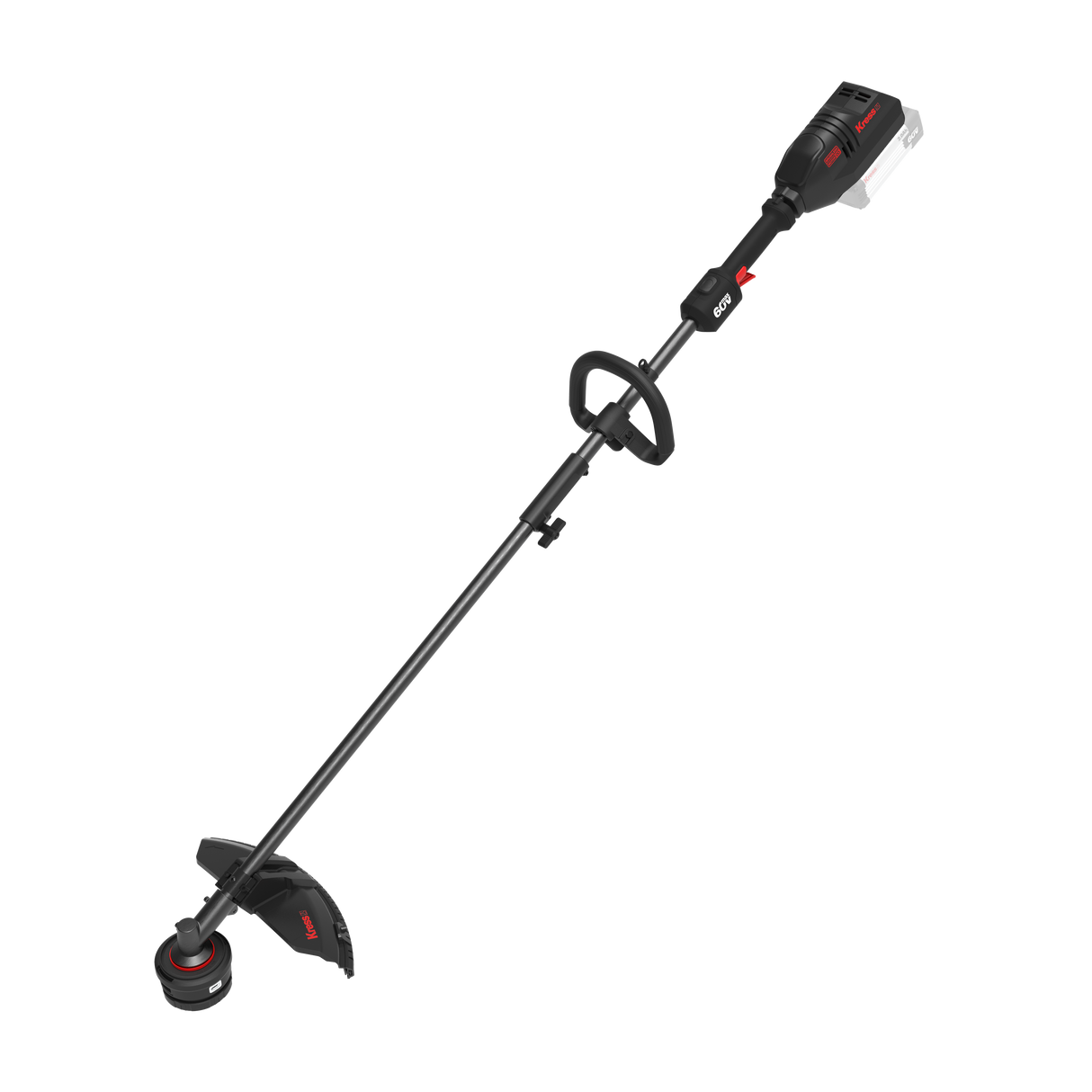 Kress Special Bundle! KG163 Kress 60V 38cm Brushless Attachment-Capable Grass Trimmer - with 2x 2.Ah Battery and 1x 3A  Charger