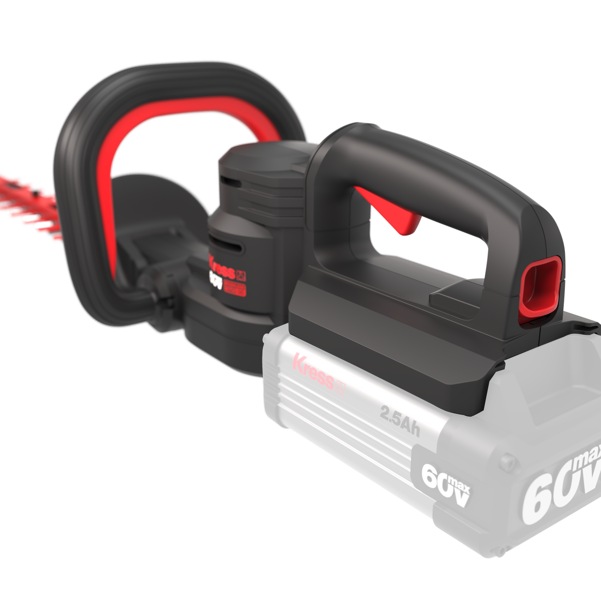 KG262.9 Kress 60 V 64cm Brushless Hedge Trimmer - Tool Only