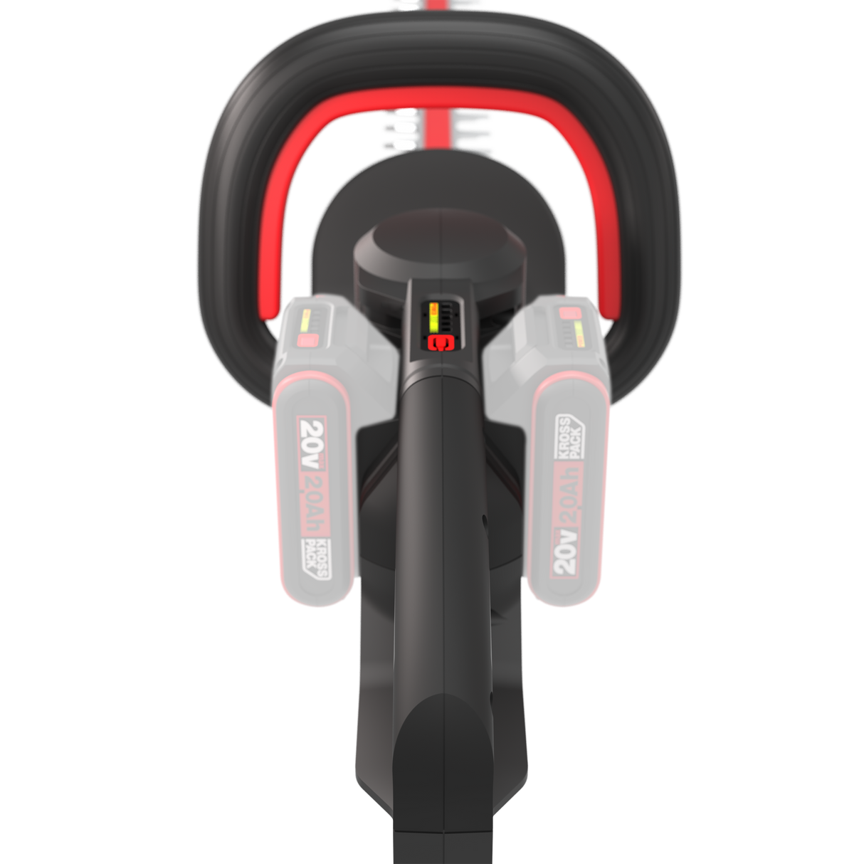 Kress Special Bundle! KG285 Kress 40V 61cm Brushless Hedge Trimmer - with 4 x 2.0Ah Batteries & 4A Dual Port Charge