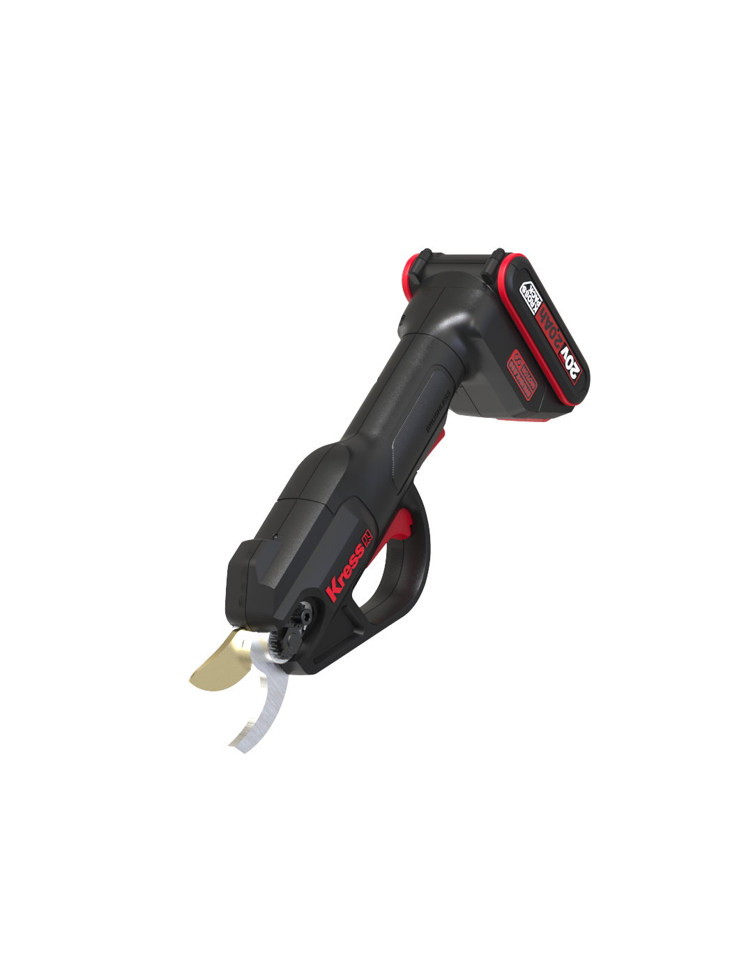Kress Special Bundle! KG340 Kress 20V 25 mm Cordless Pruning Shears - with 2 x 2Ah Battery and 1 x 2A Charger