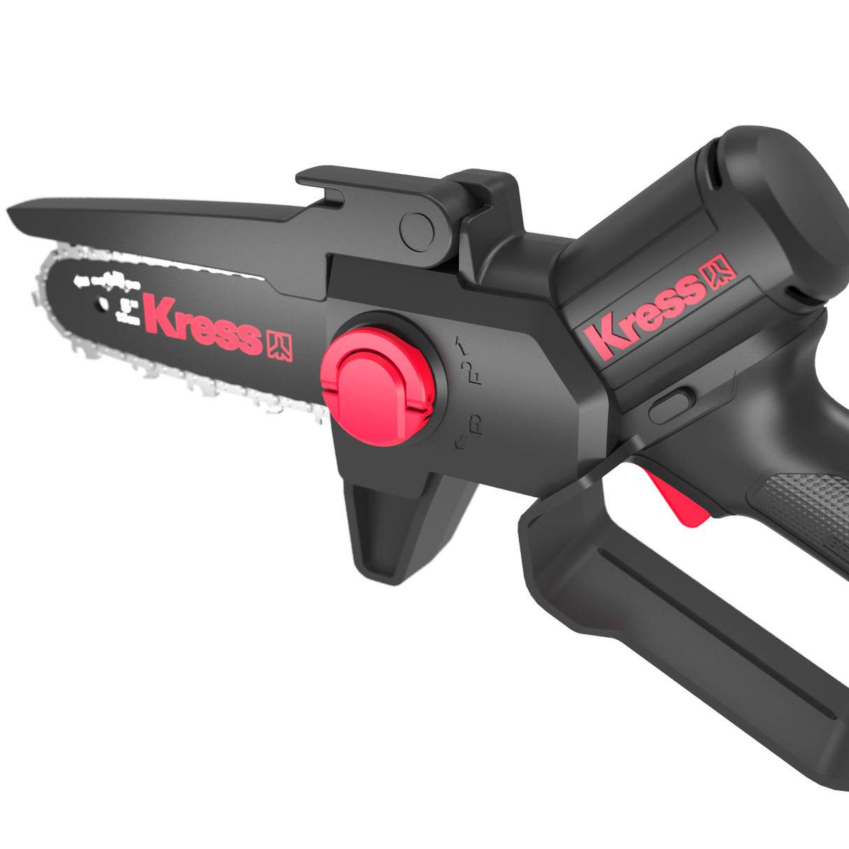 KG343E.9 Kress 20 V 12cm Brushless One-Hand Chainsaw - Tool Only