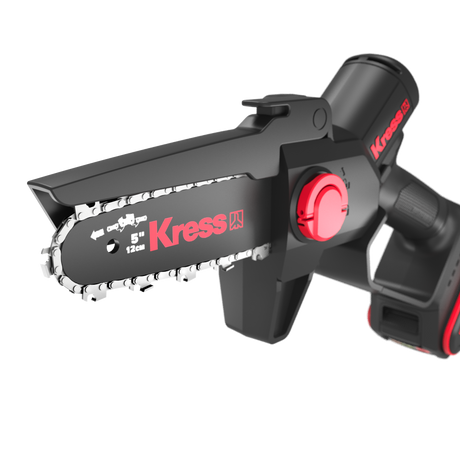 KG343E.9 Kress 20 V 12cm Brushless One-Hand Chainsaw - Tool Only