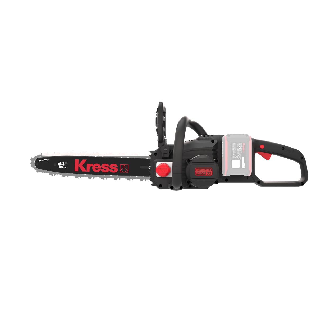 KG346.9 Kress 40 V 35cm Brushless Chainsaw — Tool Only