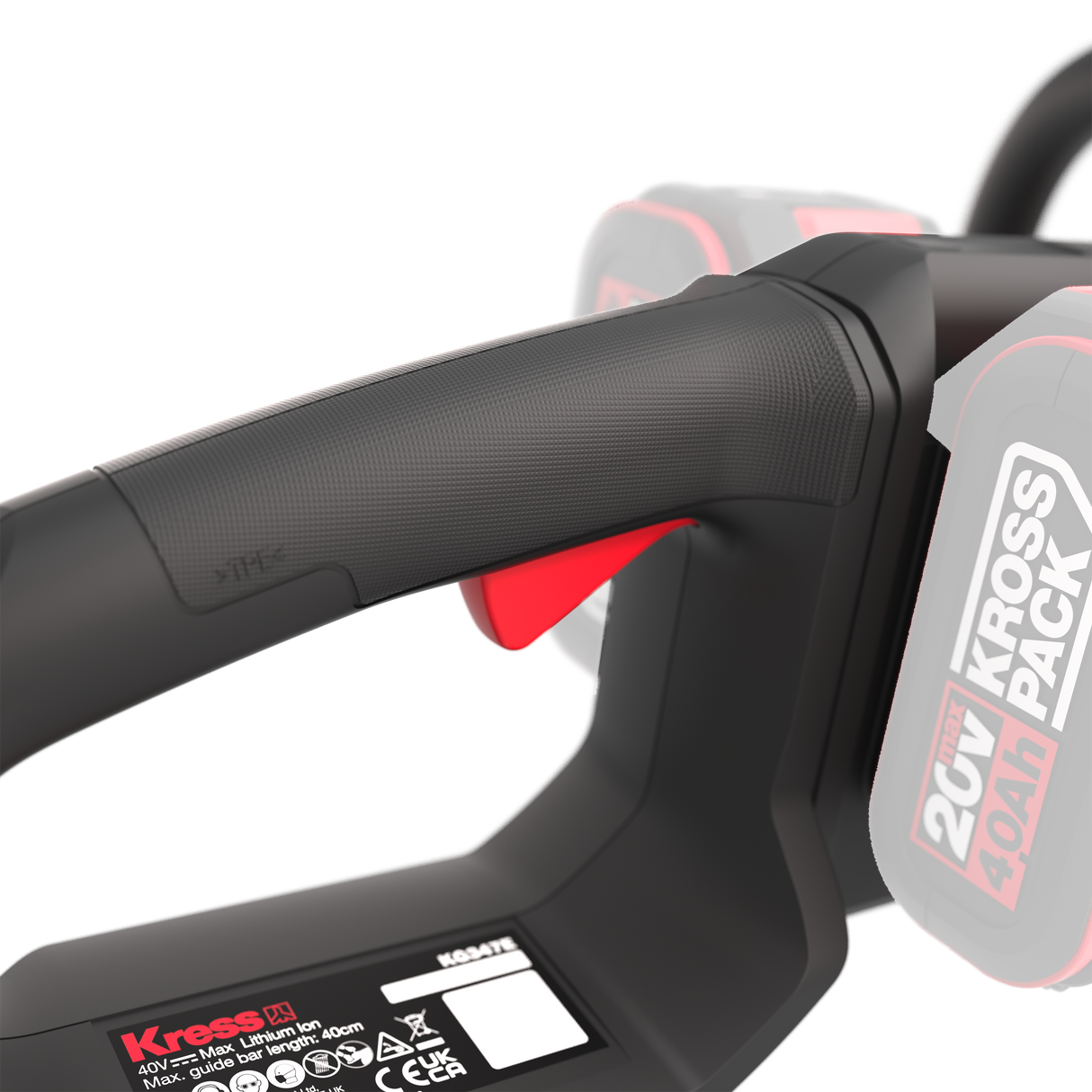 KG347E.9 Kress 40 V 40cm Brushless Chainsaw - Tool Only
