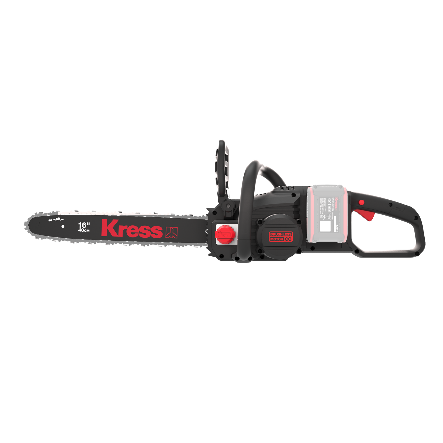 KG347E.9 Kress 40 V 40cm Brushless Chainsaw - Tool Only