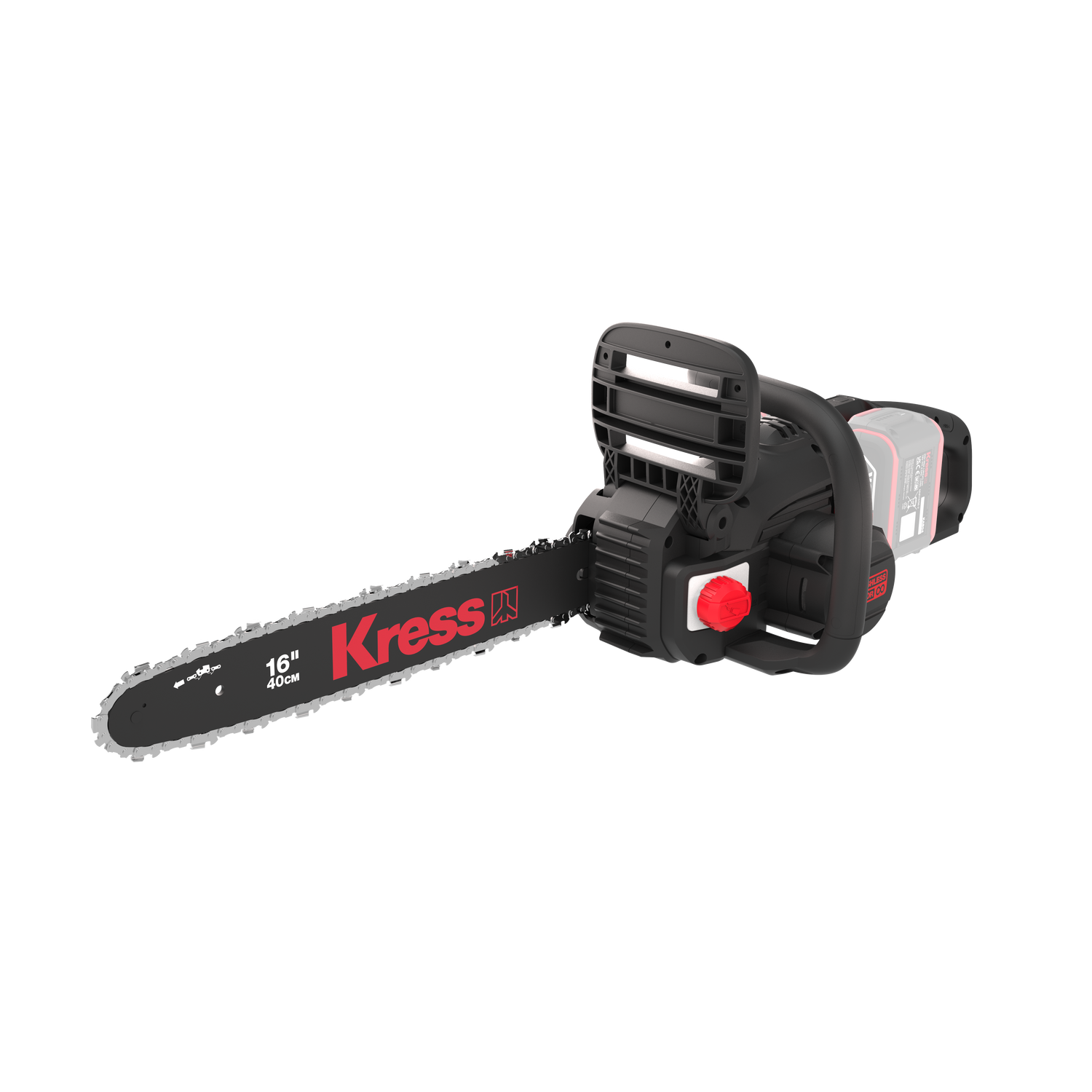KG347E.9 Kress 40 V 40cm Brushless Chainsaw - Tool Only