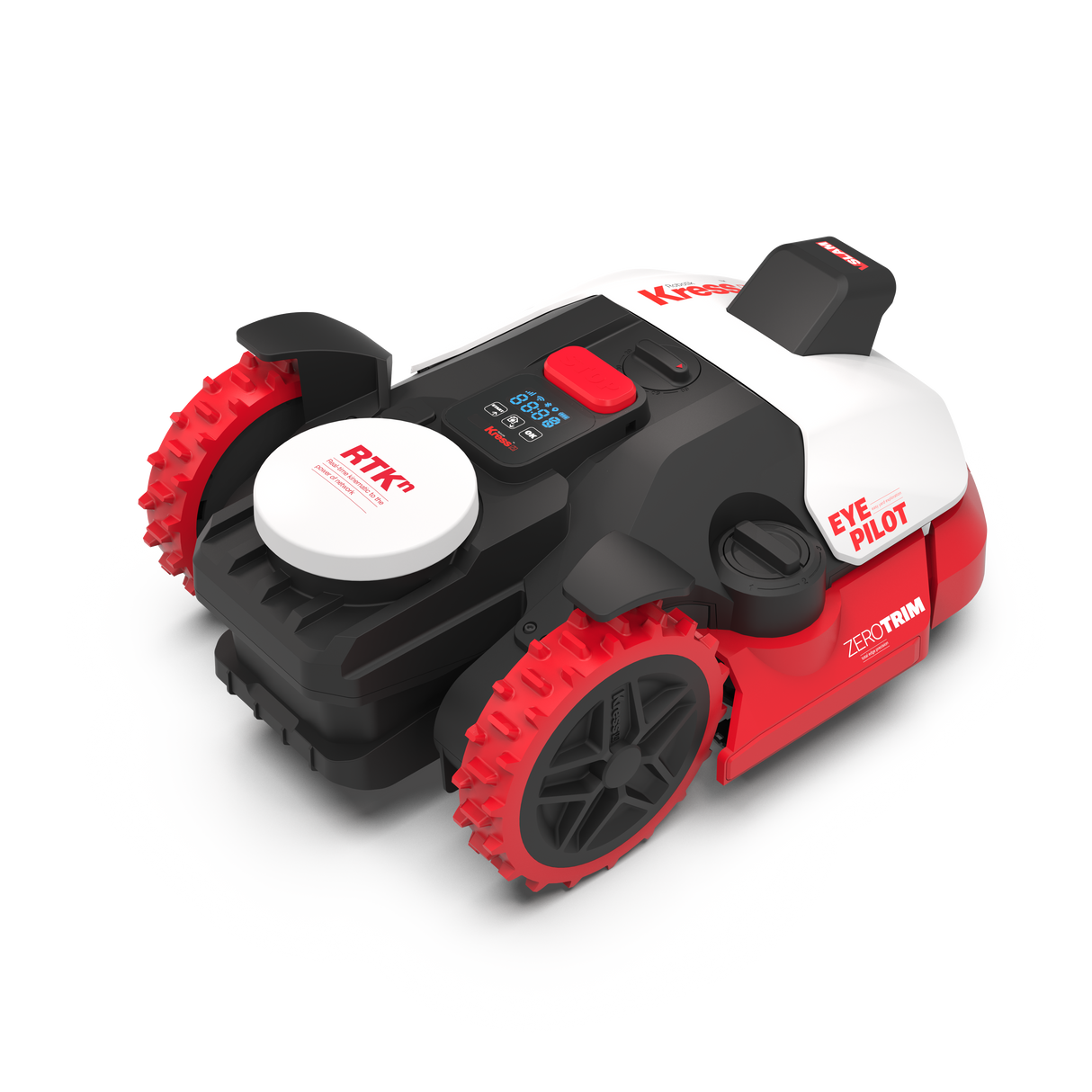 Kress KR260E EyePilot RTKⁿ AI Robotic Lawn Mower with Mono VSLAM Camera + ZeroTrim - 700m²