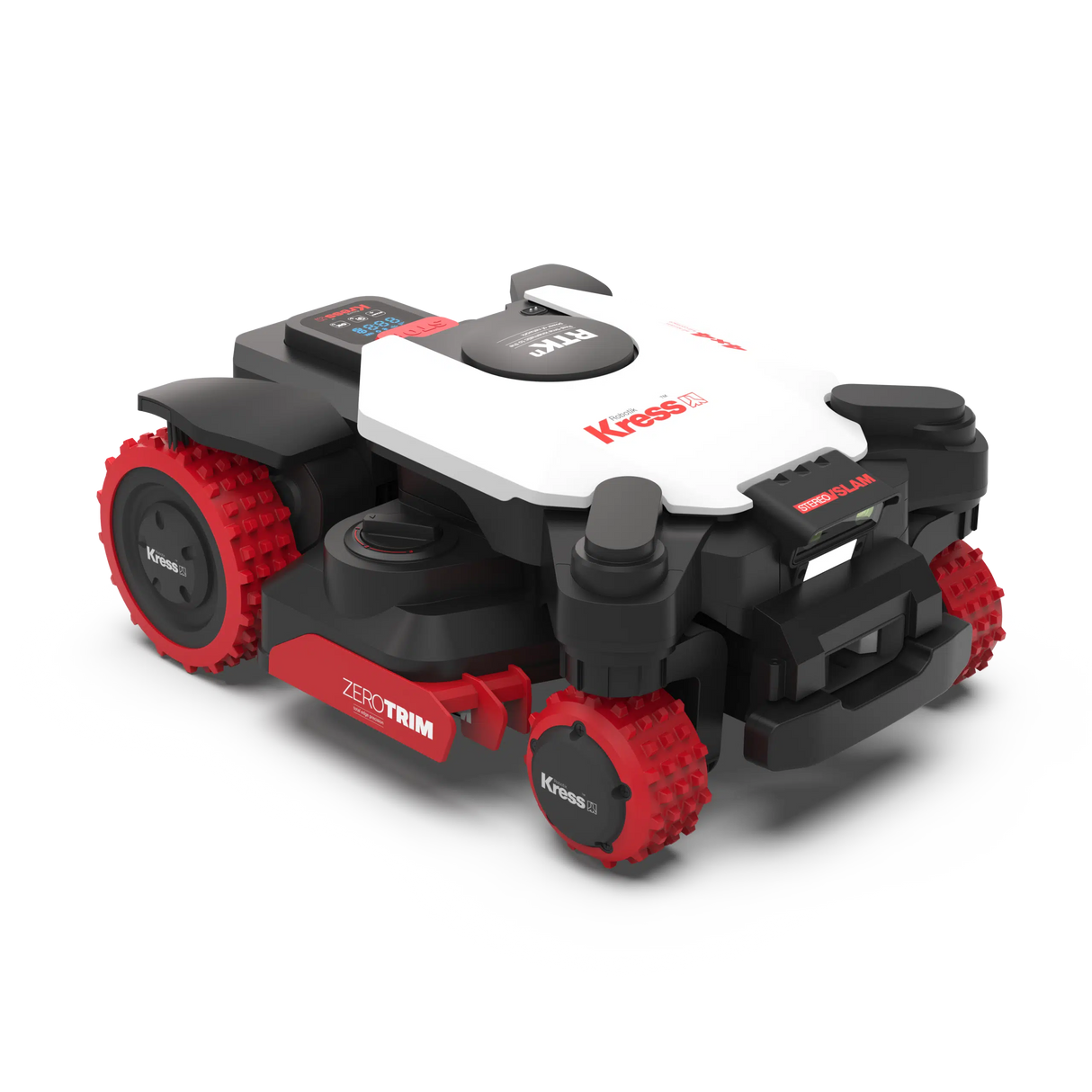 Kress KR283E 4x4 EyePilot RTKⁿ AI Robotic Lawn Mower with Stereo VSLAM Camera + Zerotrim - 3000m²
