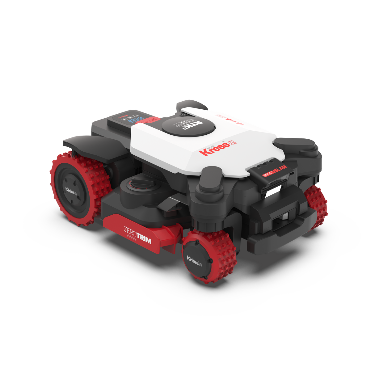 Kress KR285E 4x4 EyePilot RTKⁿ AI Robotic Lawn Mower with Stereo VSLAM Camera + Zerotrim - 5000m²