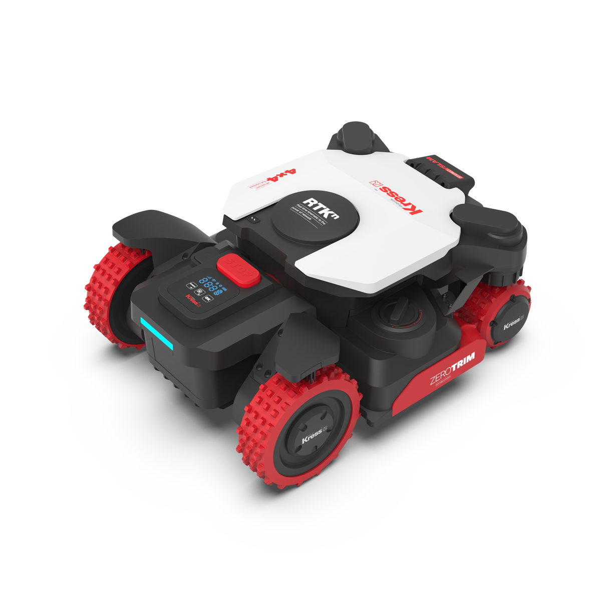 Kress KR283E 4x4 EyePilot RTKⁿ AI Robotic Lawn Mower with Stereo VSLAM Camera + Zerotrim - 3000m²