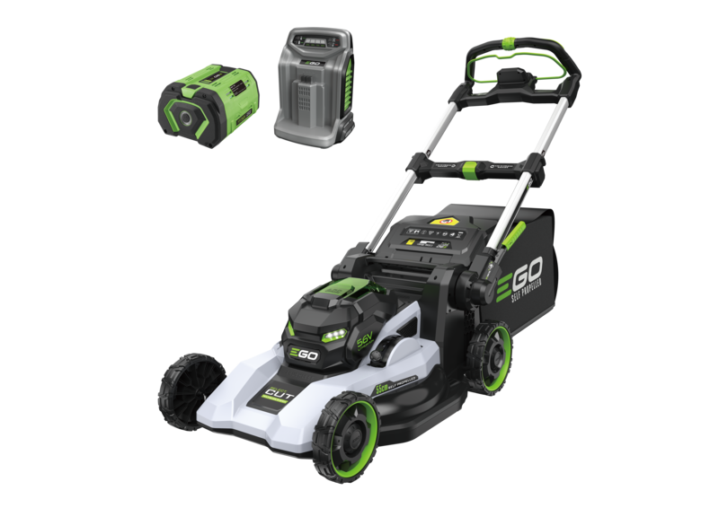 EGO LM2230E-SP 56V Self-Propelled Lawnmower 21" with 10Ah Batter & Rapid Charger