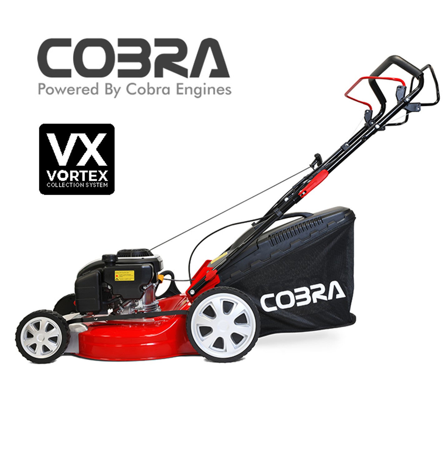 Cobra M46SPC Petrol Self-Propelled Lawnmower 18"