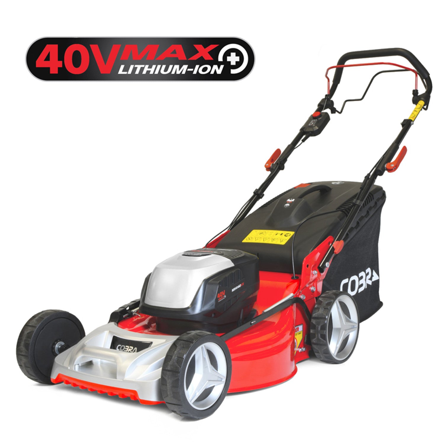 Cobra MX460S40V Self-Propelled Lithium-Ion Cordless 40V Lawnmower 18"