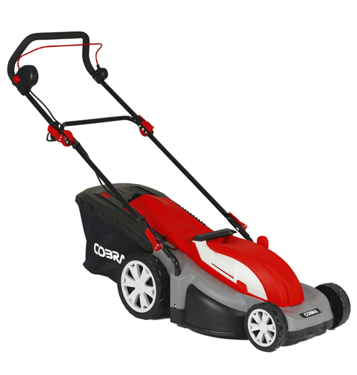 Cobra GTRM43 Electric Self-Propelled Roller Lawnmower 17"