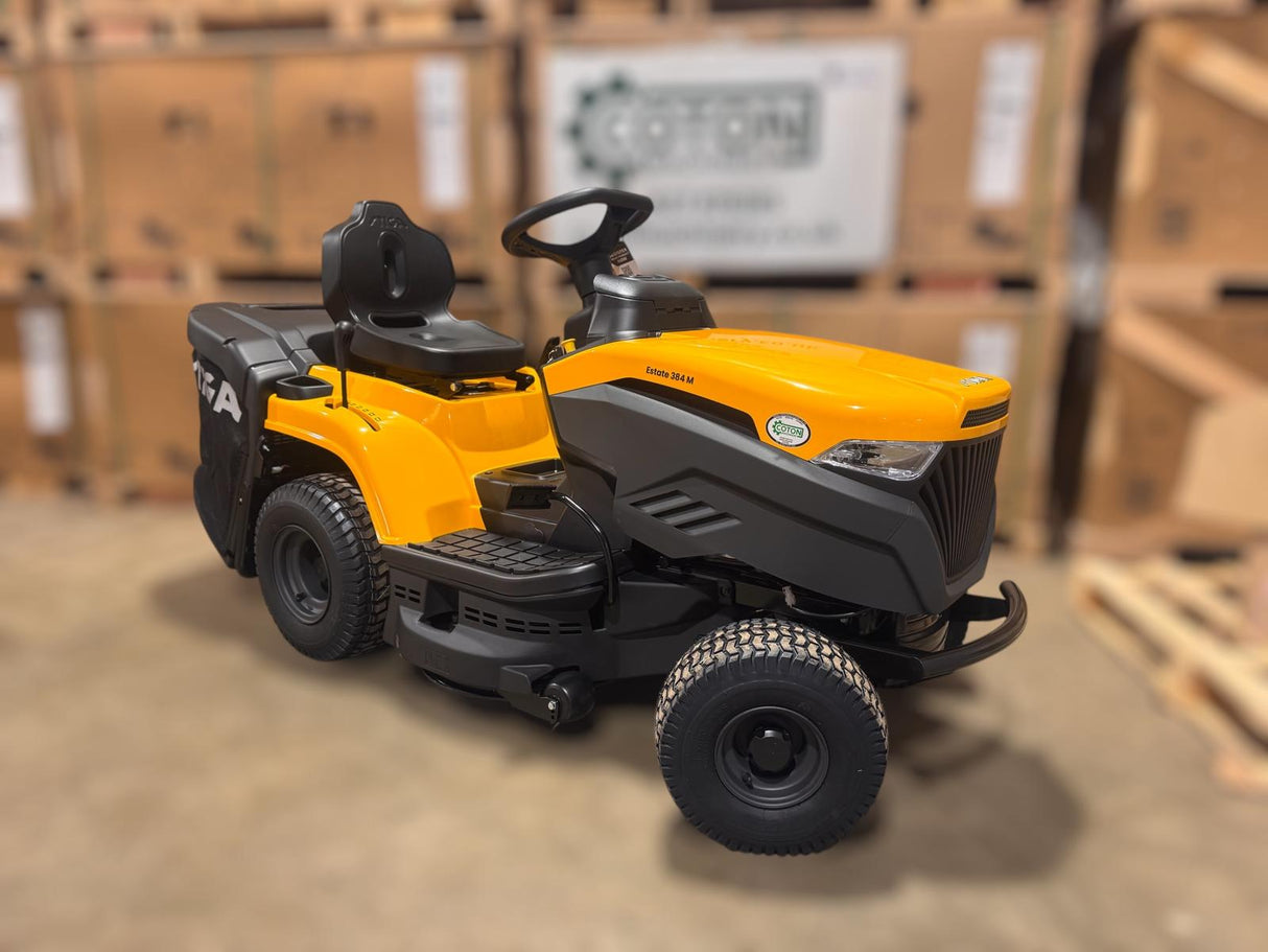 Stiga Estate 384M Ride-On Lawnmower with Collector 34"