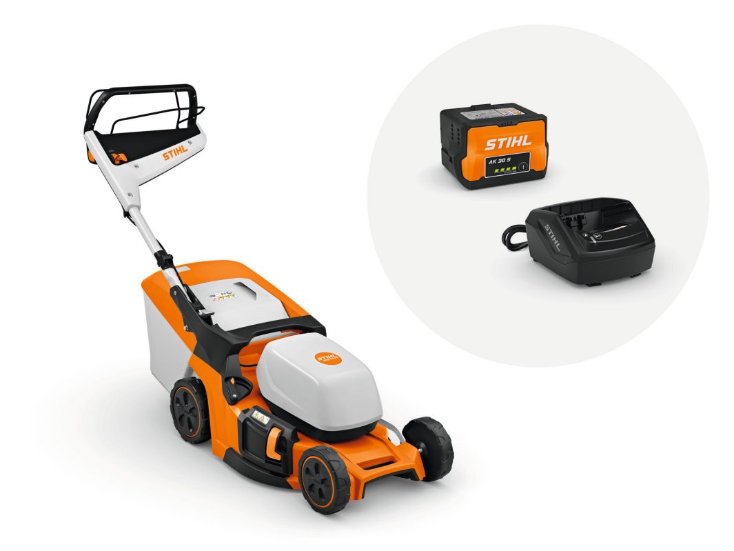 STIHL RMA448V Cordless Lawnmower - AK System (with AK30S Battery & Charger)