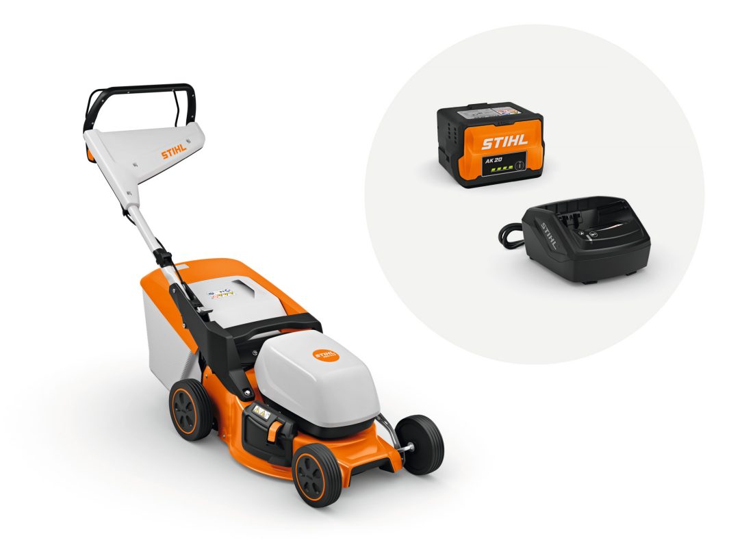 STIHL RMA243.3 Cordless Lawnmower - AK System (with AK20 Battery & Charger)