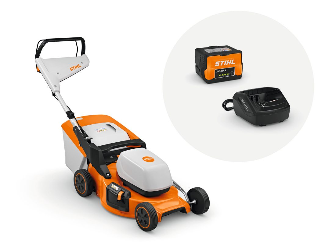 STIHL RMA253.3 Cordless Lawnmower - AK System (with AK30S Battery & Charger)