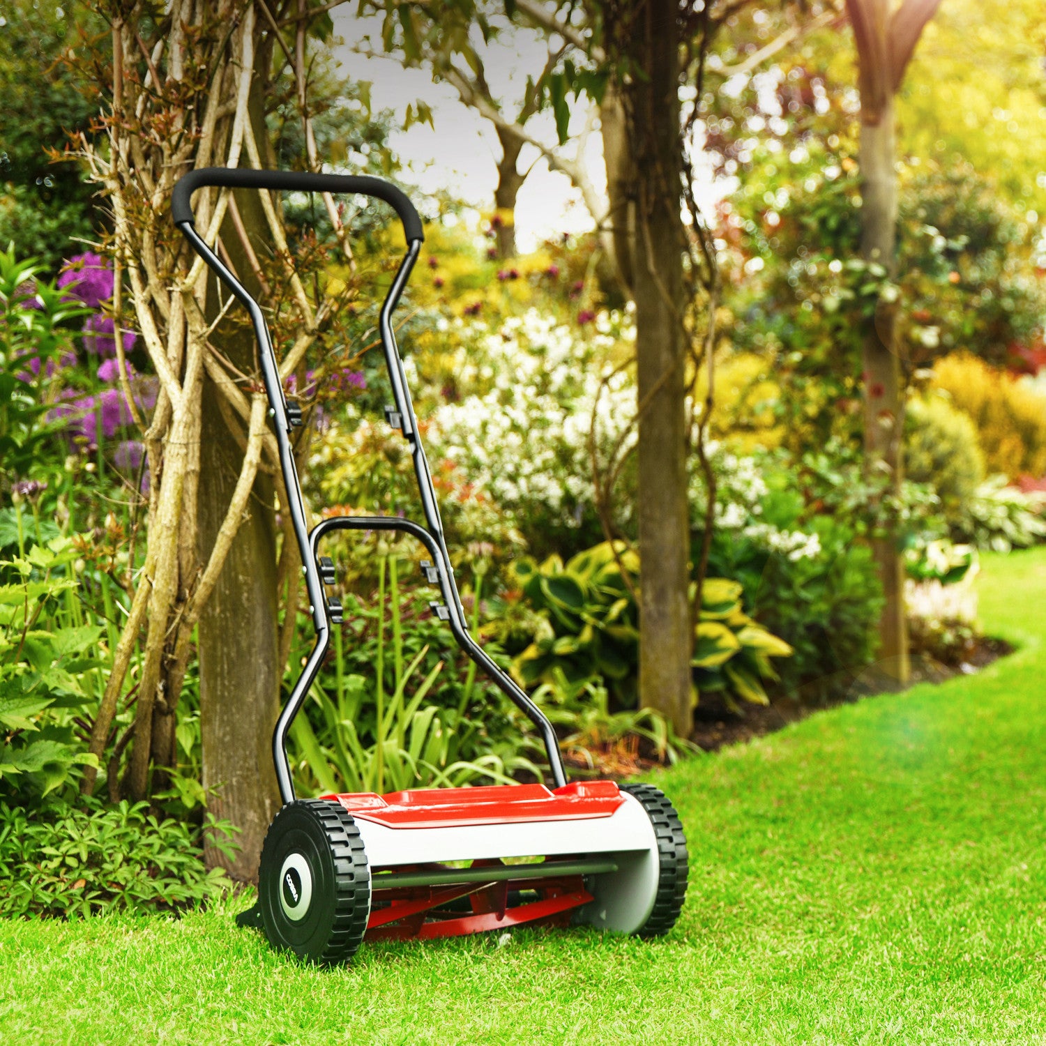 Cobra HM381 15" Hand Cylinder Mower with Grass Collector