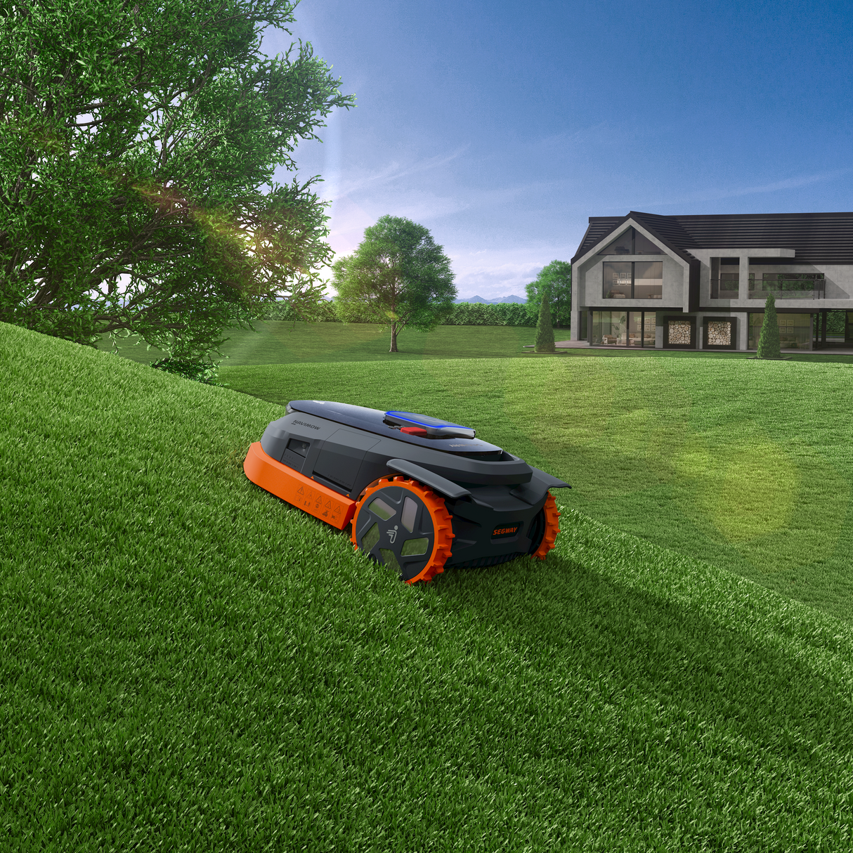 New Segway Navimow X350E Robotic Mower 5000m2 - Now in Stock