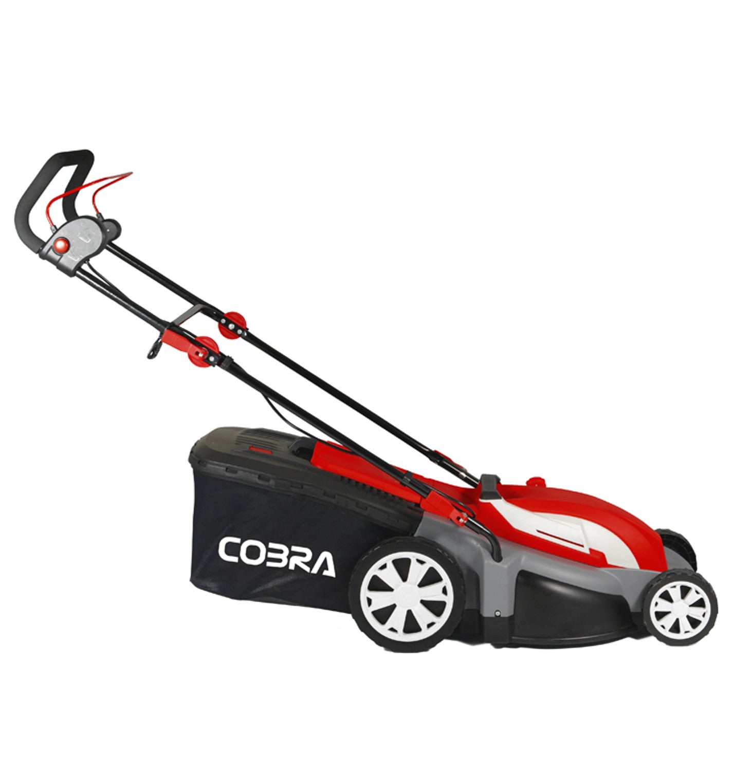 Cobra GTRM43 Electric Self-Propelled Roller Lawnmower 17"