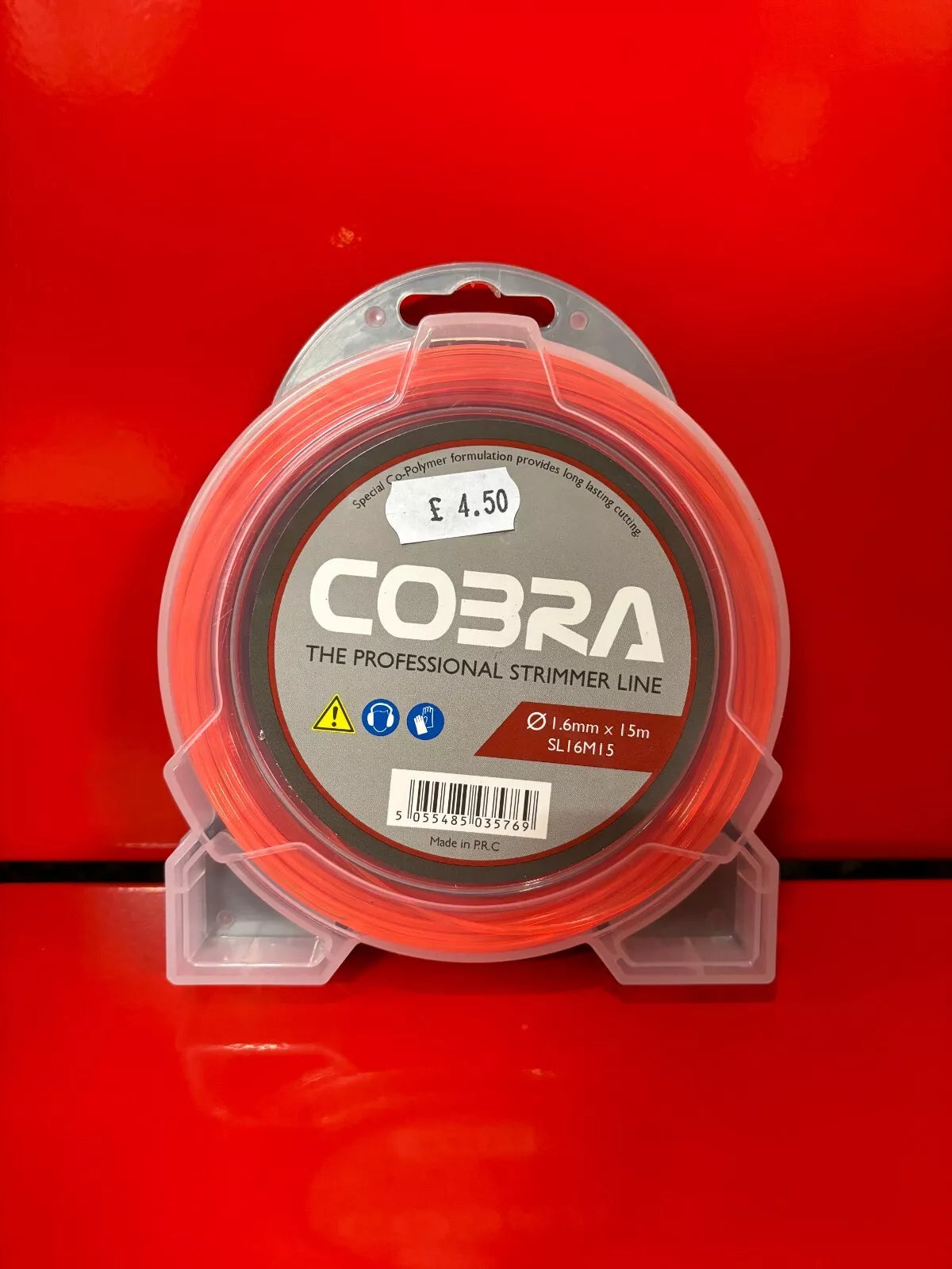 Cobra 1.6mm x 15m Round Professional Strimmer Line