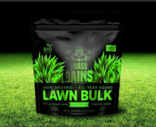 Grass Gains Lawn Bulk Black Edition Fertiliser