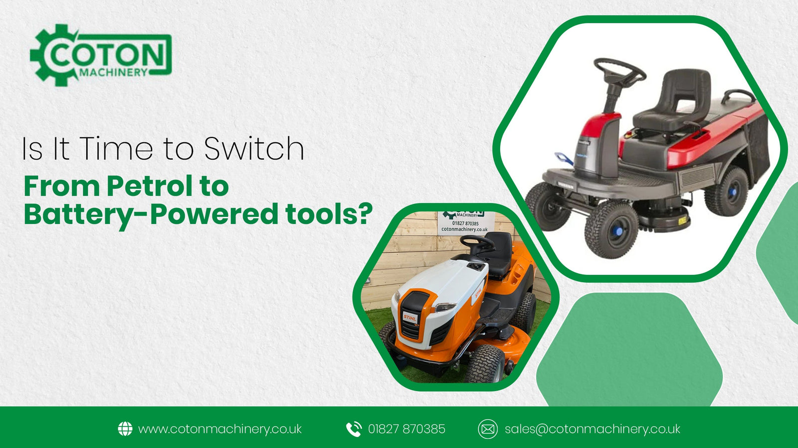Cordless Garden Machinery