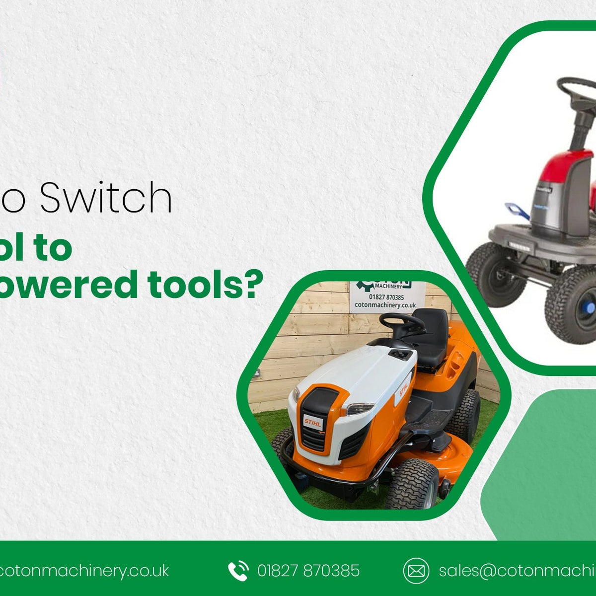 Cordless Garden Machinery: Is It Time to Switch From Petrol to Battery ...
