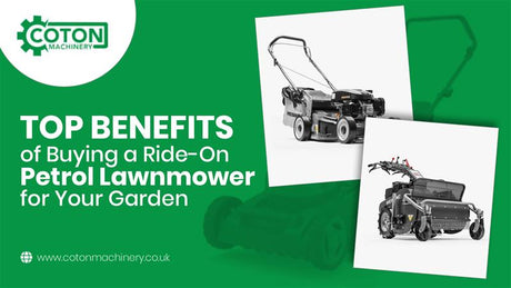 Top Benefits of Buying a Ride-On Petrol Lawnmower for Your Garden