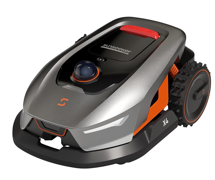 Sunseeker X4 1200m2 360° Lidar Robotic Lawn Mower with 3D Lidar + Vision AI