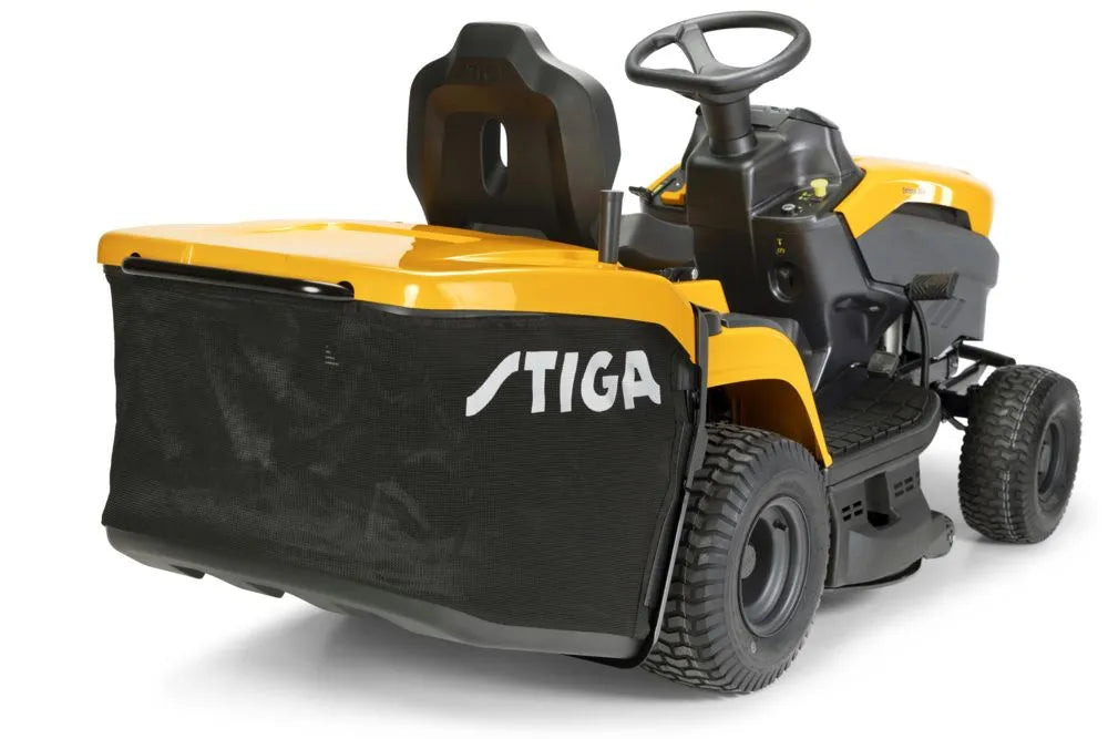 NEW UPDATED MODEL - Stiga Estate 384 Ride-On Lawnmower with Collector 34"