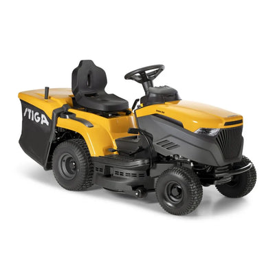 NEW UPDATED MODEL - Stiga Estate 384 Ride-On Lawnmower with Collector 34"