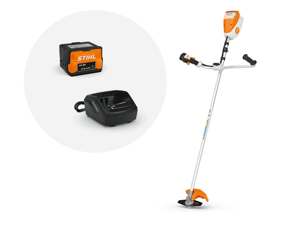 STIHL FSA80 Grass Trimmer - AK System (with AK30 battery & charger)