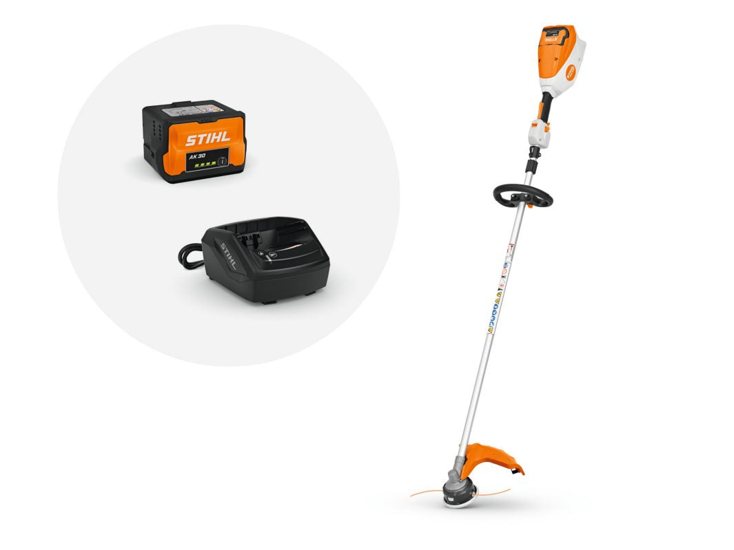 STIHL FSA80R Grass Trimmer - AK System (with AK30 battery & charger)