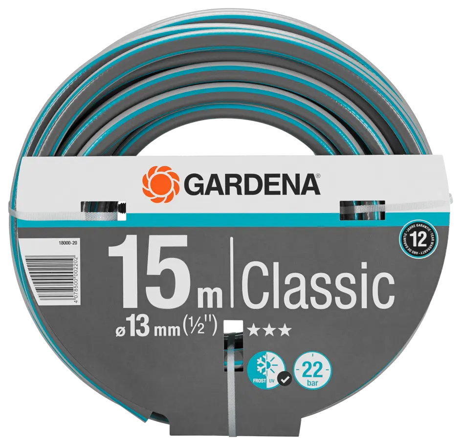 GARDENA Classic Hose 13mm (1/2") 15m