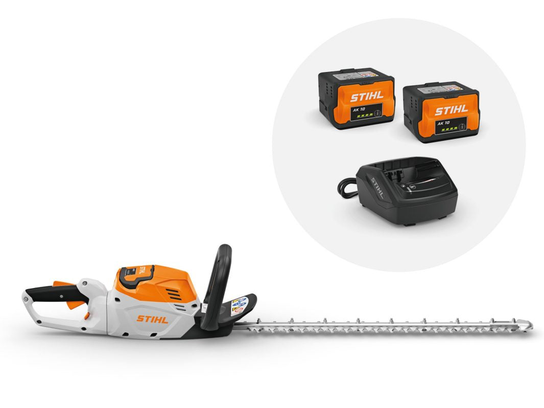 STIHL HSA60 Battery Hedge Trimmer 24" - AK System (with 2xAK10 battery and charger)