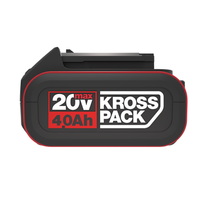 Kress Special Bundle! KG633E.9 Kress 20V KrossPack Brushless Portable Power Cleaner - with 1x 4.Ah Batteries and 1x 4A Dual Port Charger