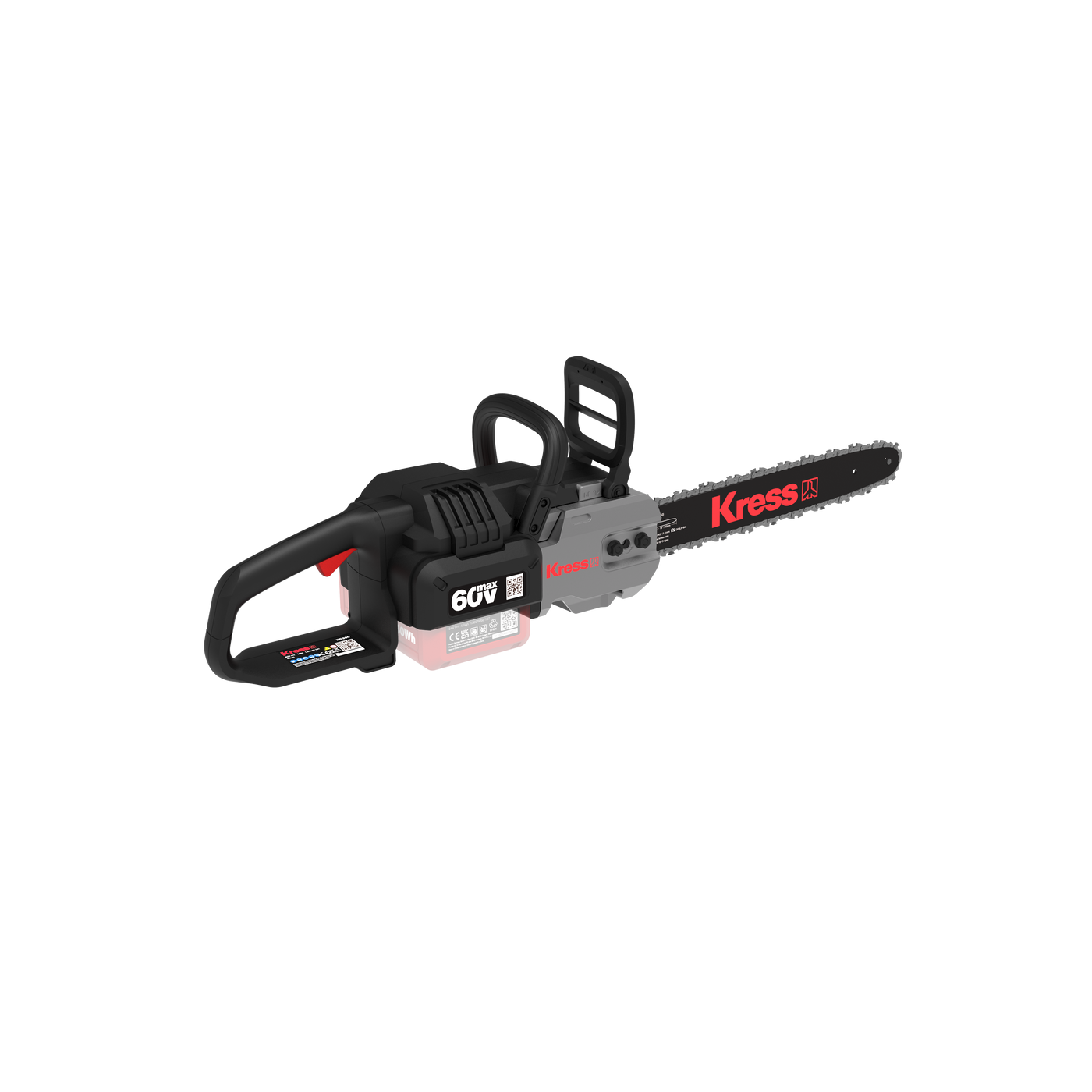 KC300.9 Kress Commercial 60 V 40cm Chainsaw - Tool Only